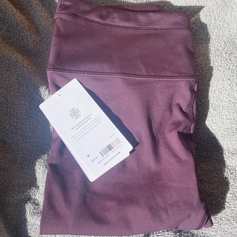 Athleta leggings, size M, NWT